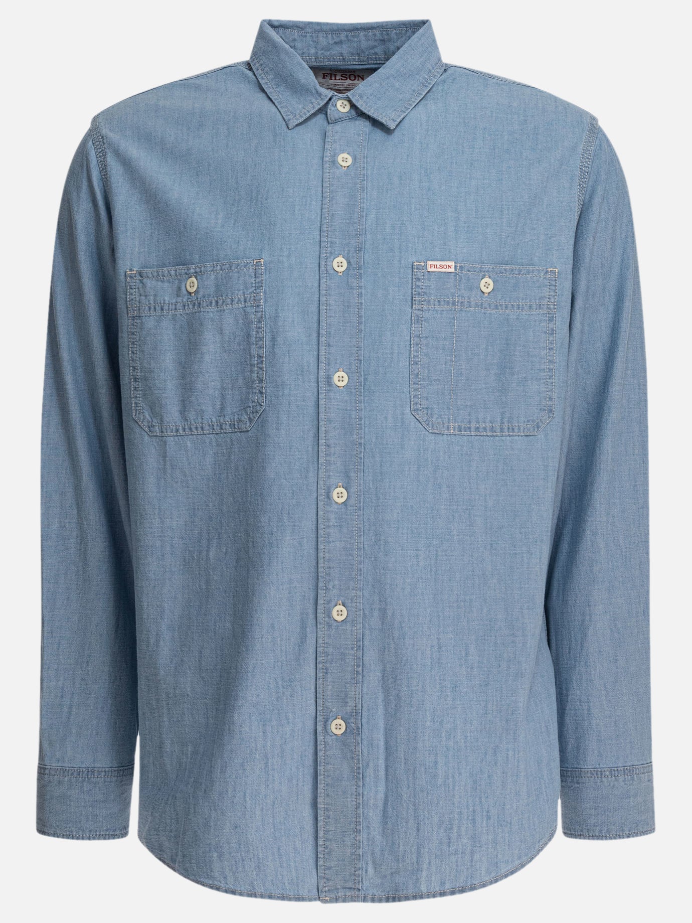 Camicie casual Denim  Blu - Filson Uomo | PDP | VIETTI Online Store | Zoom-Modal
