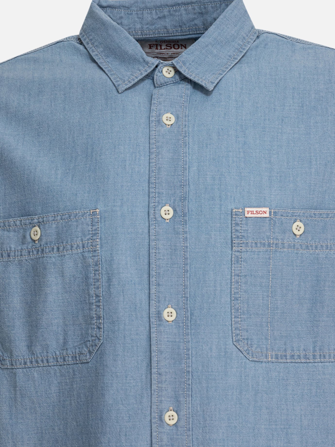 Camicie casual Denim  Blu - Filson Uomo | PDP | VIETTI Online Store | Zoom-Modal_3
