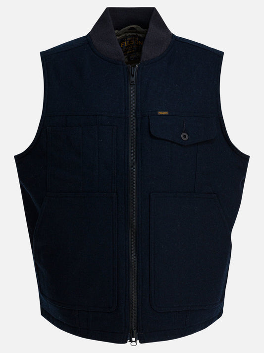 Vest jackets Solid colour  Blue - Filson Men | PDP | VIETTI Online Store 
