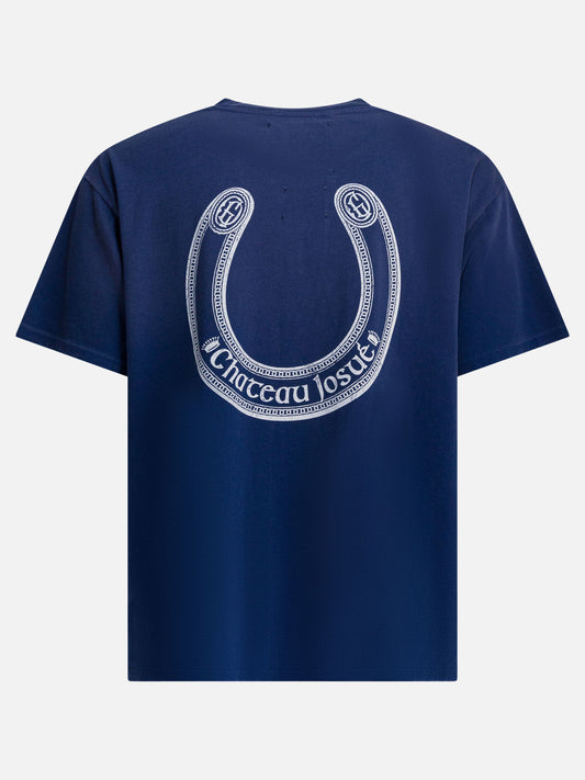 T-shirt girocollo Print  Blu - Gallery Dept. Uomo | VIETTI Online Store | 2
