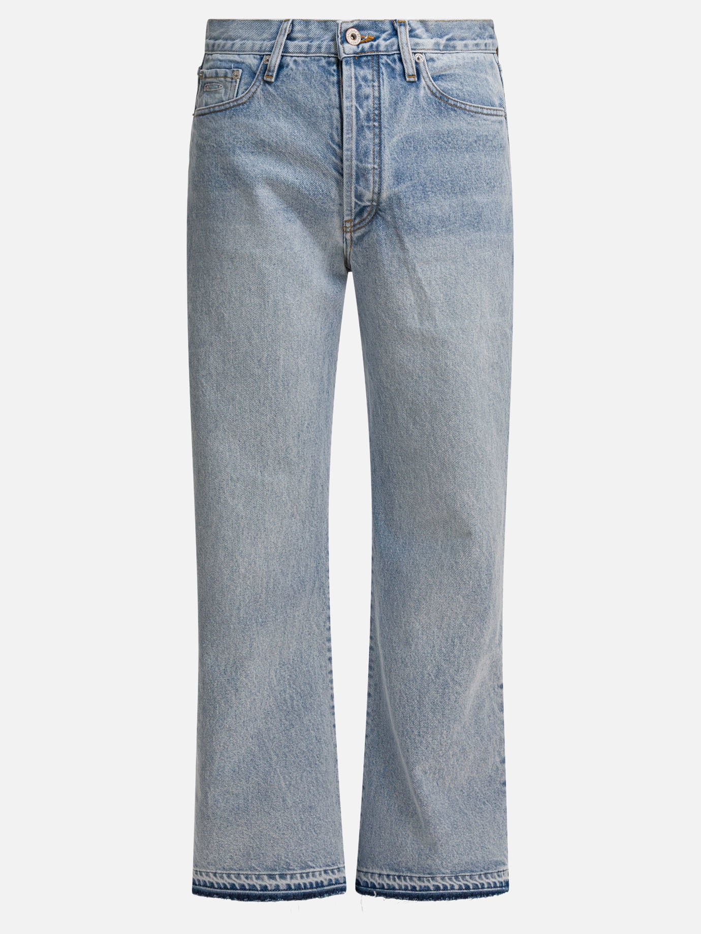 Wide-leg jeans Denim  Light blue - Gallery Dept. Men | PDP | VIETTI Online Store | thumbnail