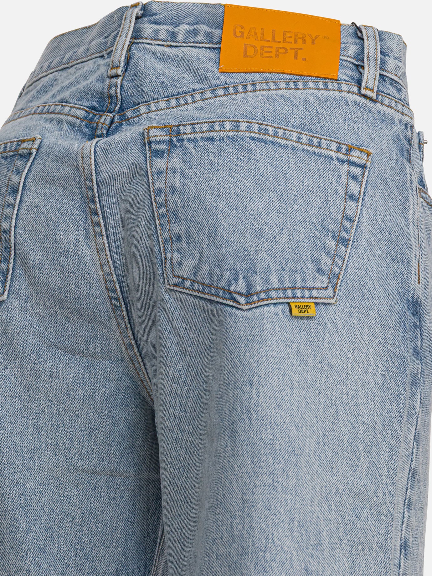Wide-leg jeans Denim  Light blue - Gallery Dept. Men | PDP | VIETTI Online Store | thumbnail_4