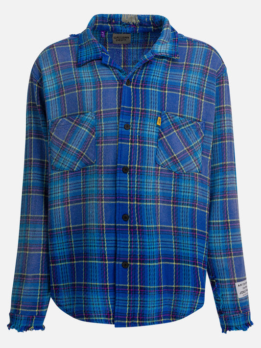 Camicie casual Check  Blu - Gallery Dept. Uomo | PLP | VIETTI Online Store 
