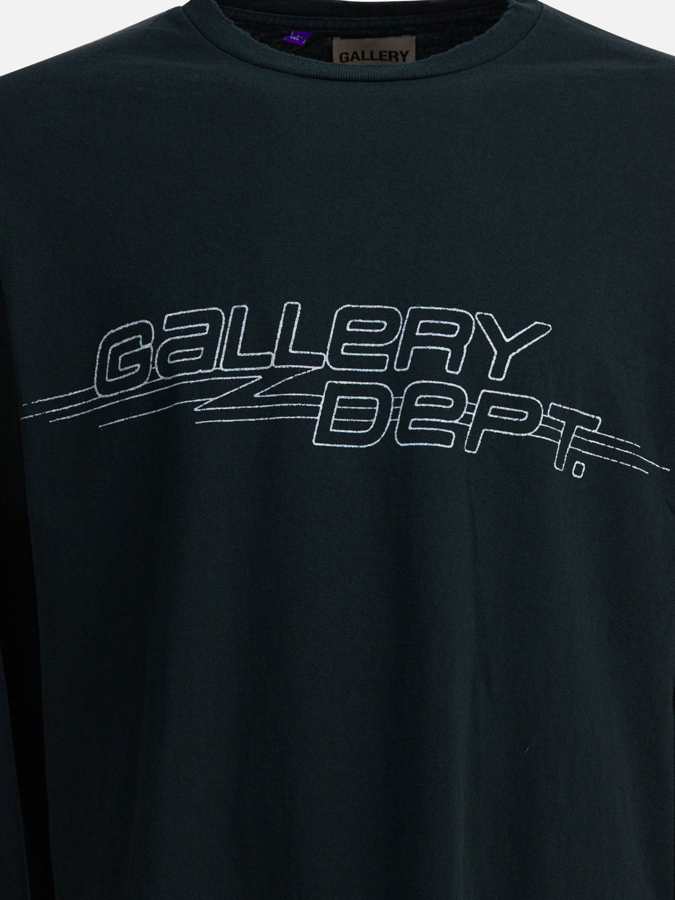 T-shirt girocollo Logo  Nero - Gallery Dept. Uomo | PDP | VIETTI Online Store | thumbnail_3