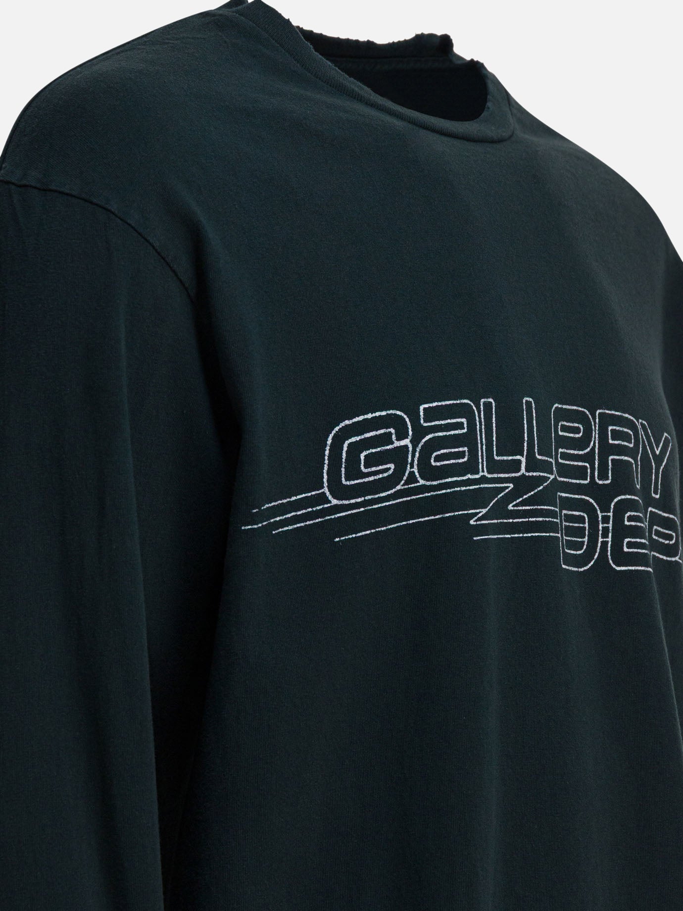 T-shirt girocollo Logo  Nero - Gallery Dept. Uomo | PDP | VIETTI Online Store | thumbnail_4