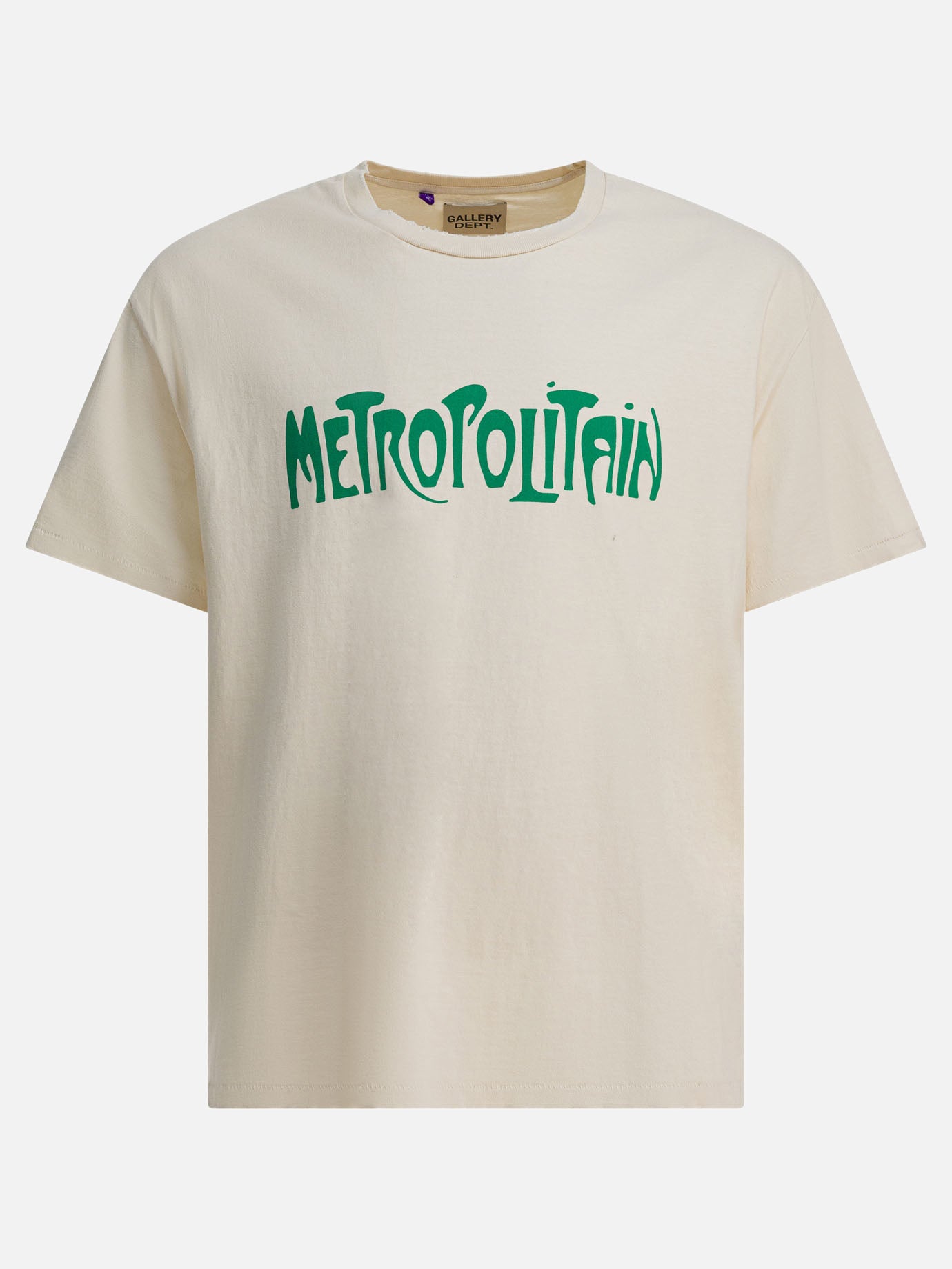T-shirt girocollo Print  Bianco - Gallery Dept. Uomo | PDP | VIETTI Online Store | thumbnail