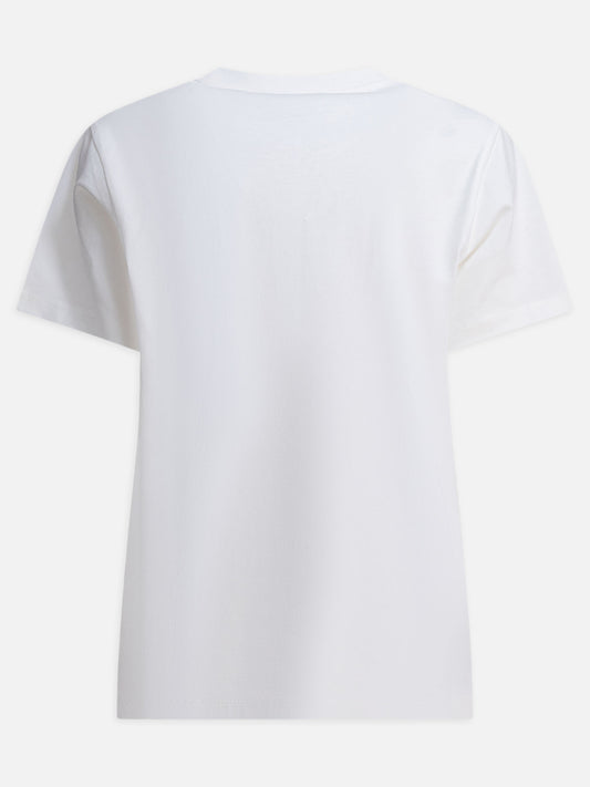 Ganni T-shirt con stampa e logo 19011308_M Beige 2