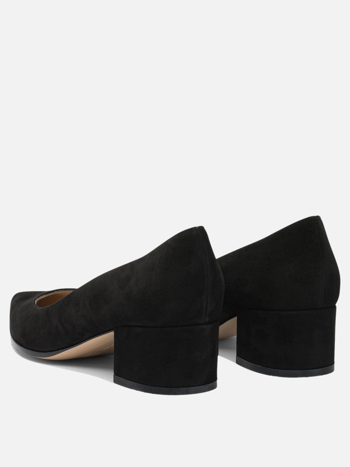 Pumps 100% suede - 100% leather  Black - Gianvito Rossi Women | PDP | VIETTI Online Store | thumbnail_4