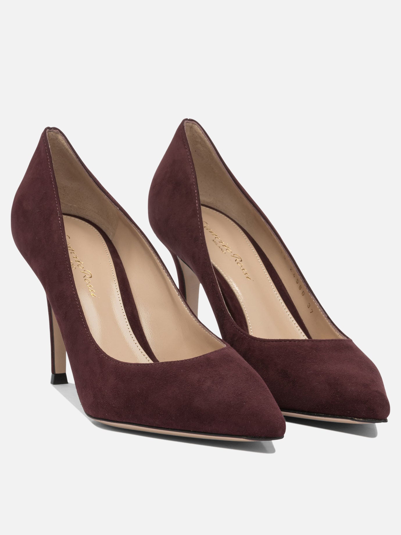 Pumps 100% patent leather - 100% leather  Brown - Gianvito Rossi Women | PDP | VIETTI Online Store | Zoom-Modal_2
