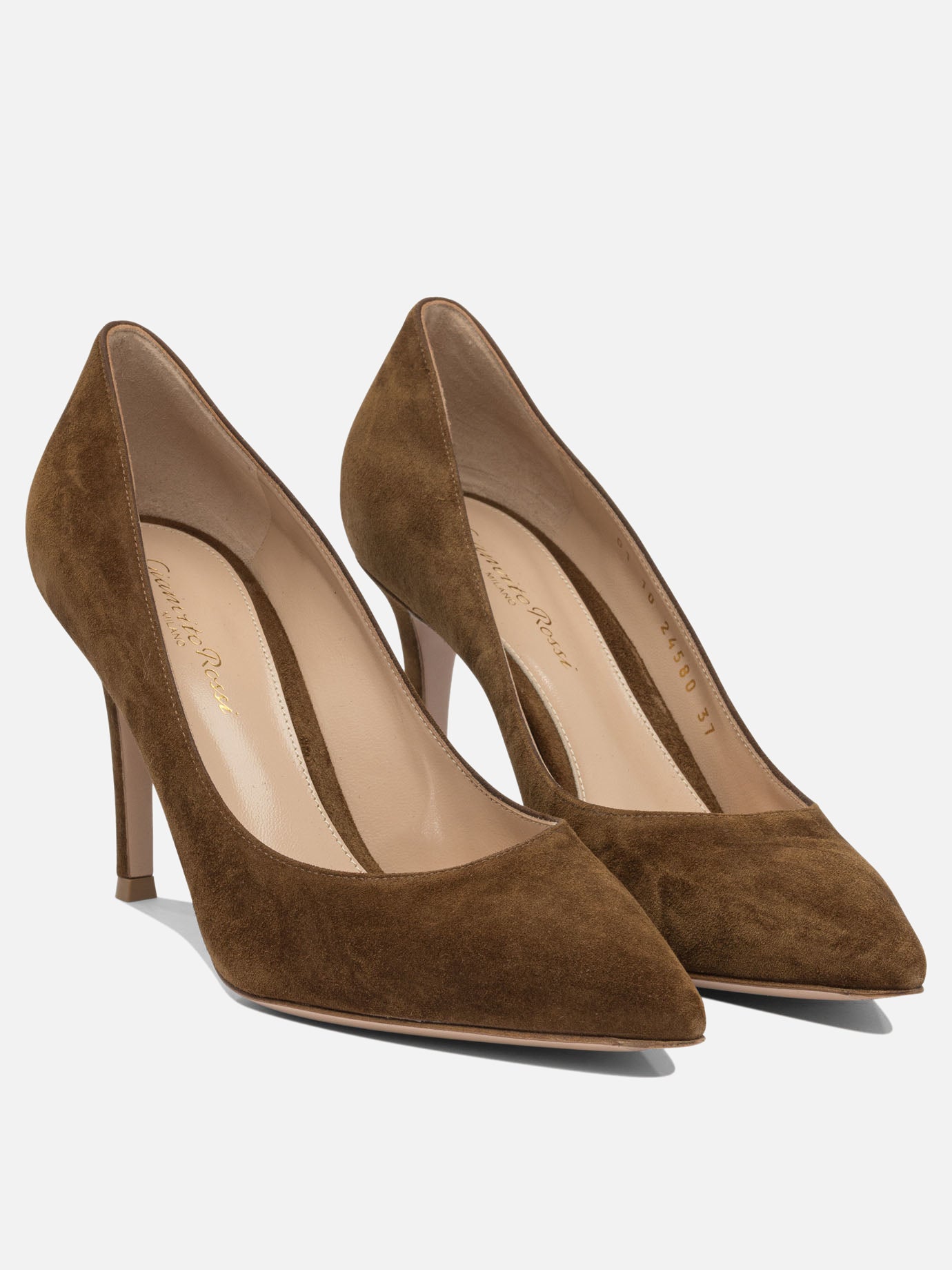 Pumps 100% patent leather - 100% leather  Brown - Gianvito Rossi Women | PDP | VIETTI Online Store | thumbnail_2