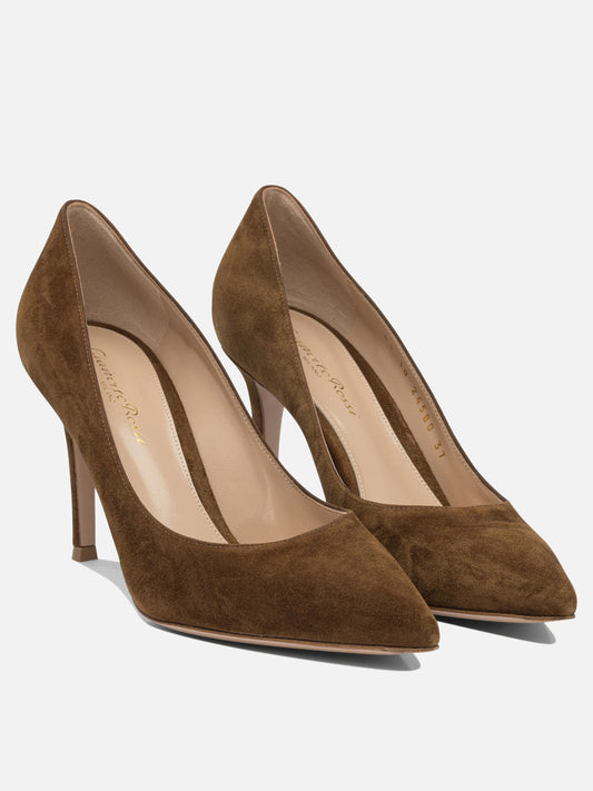 Pumps 100% patent leather - 100% leather  Brown - Gianvito Rossi Women | PLP | VIETTI Online Store | 2
