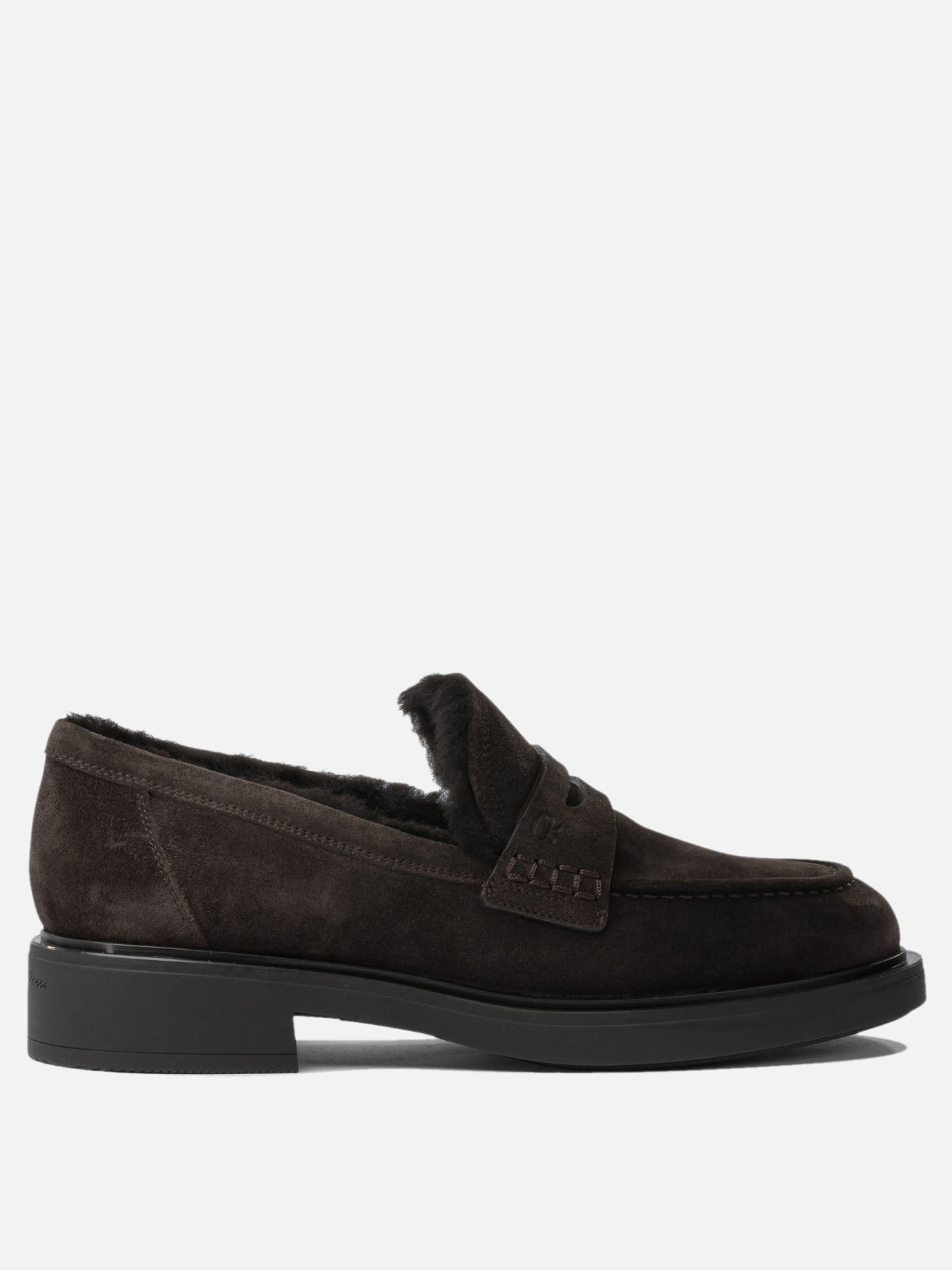Mocassini 100% calf leather - 100% rubber  Marrone - Gianvito Rossi Donna | PDP | VIETTI Online Store | thumbnail