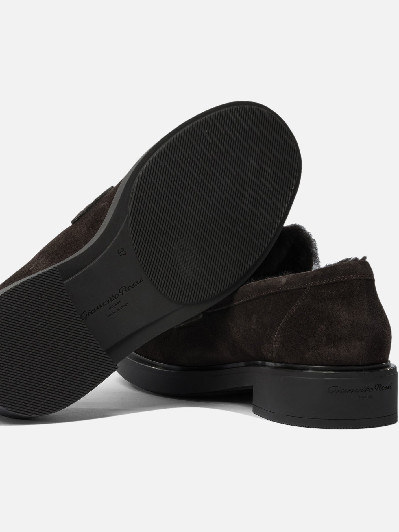 Mocassini 100% calf leather - 100% rubber  Marrone - Gianvito Rossi Donna | PDP | VIETTI Online Store | Zoom-Modal_5
