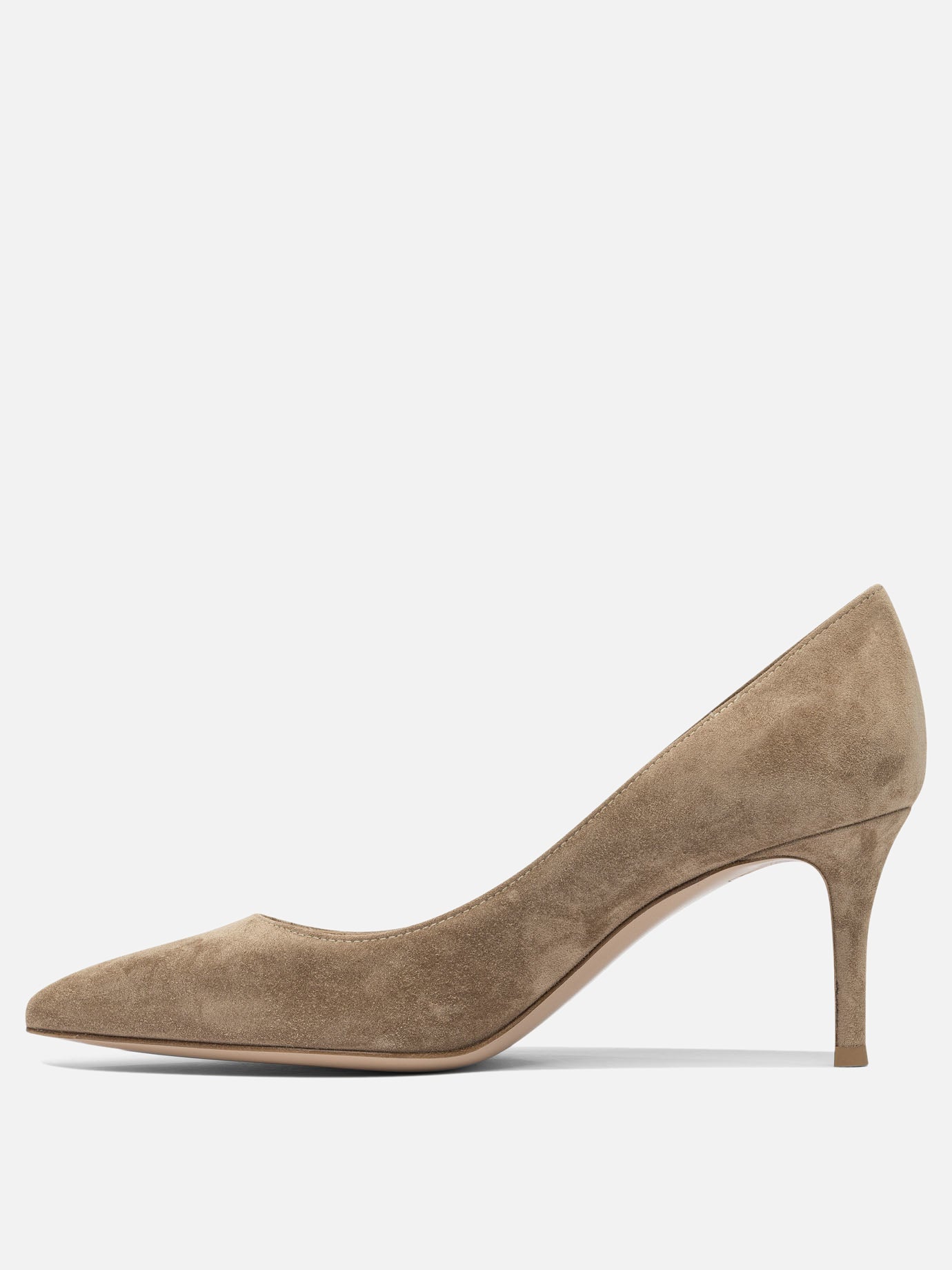 Pumps 100% suede - 100% leather  Beige - Gianvito Rossi Women | PDP | VIETTI Online Store | Zoom-Modal_3
