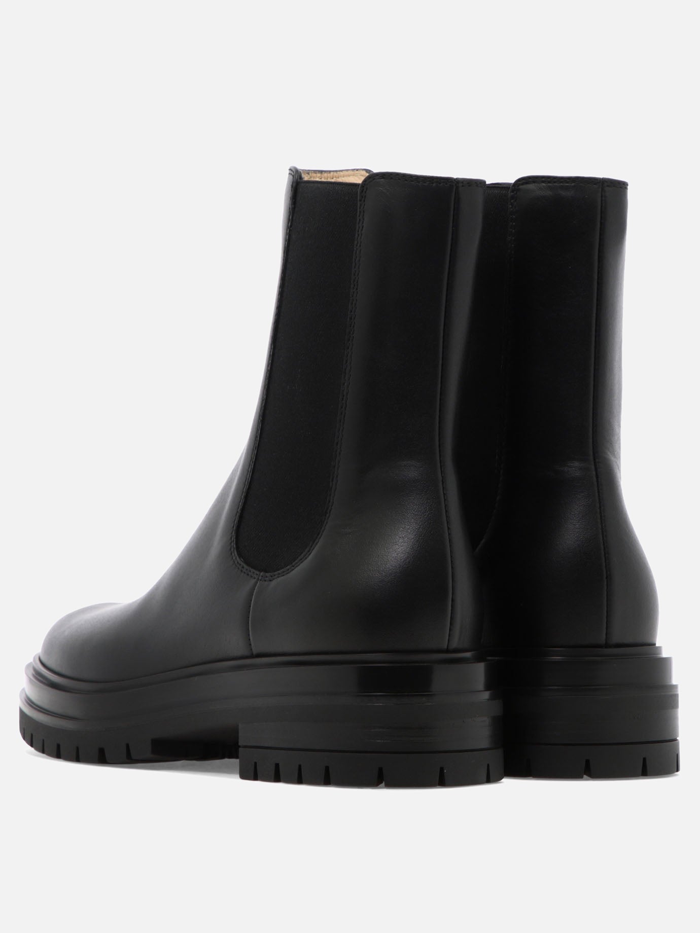 Chelsea boots 100% leather - 100% rubber  Black - Gianvito Rossi Women | PDP | VIETTI Online Store | Zoom-Modal_4

