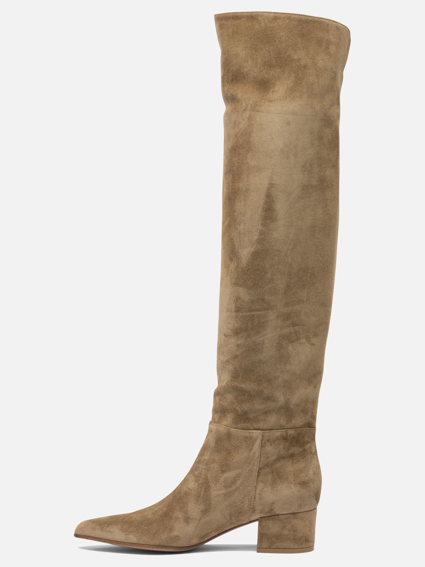 Over the knee 100% suede - 100% leather  Beige - Gianvito Rossi Women | PDP | VIETTI Online Store | Zoom-Modal_3
