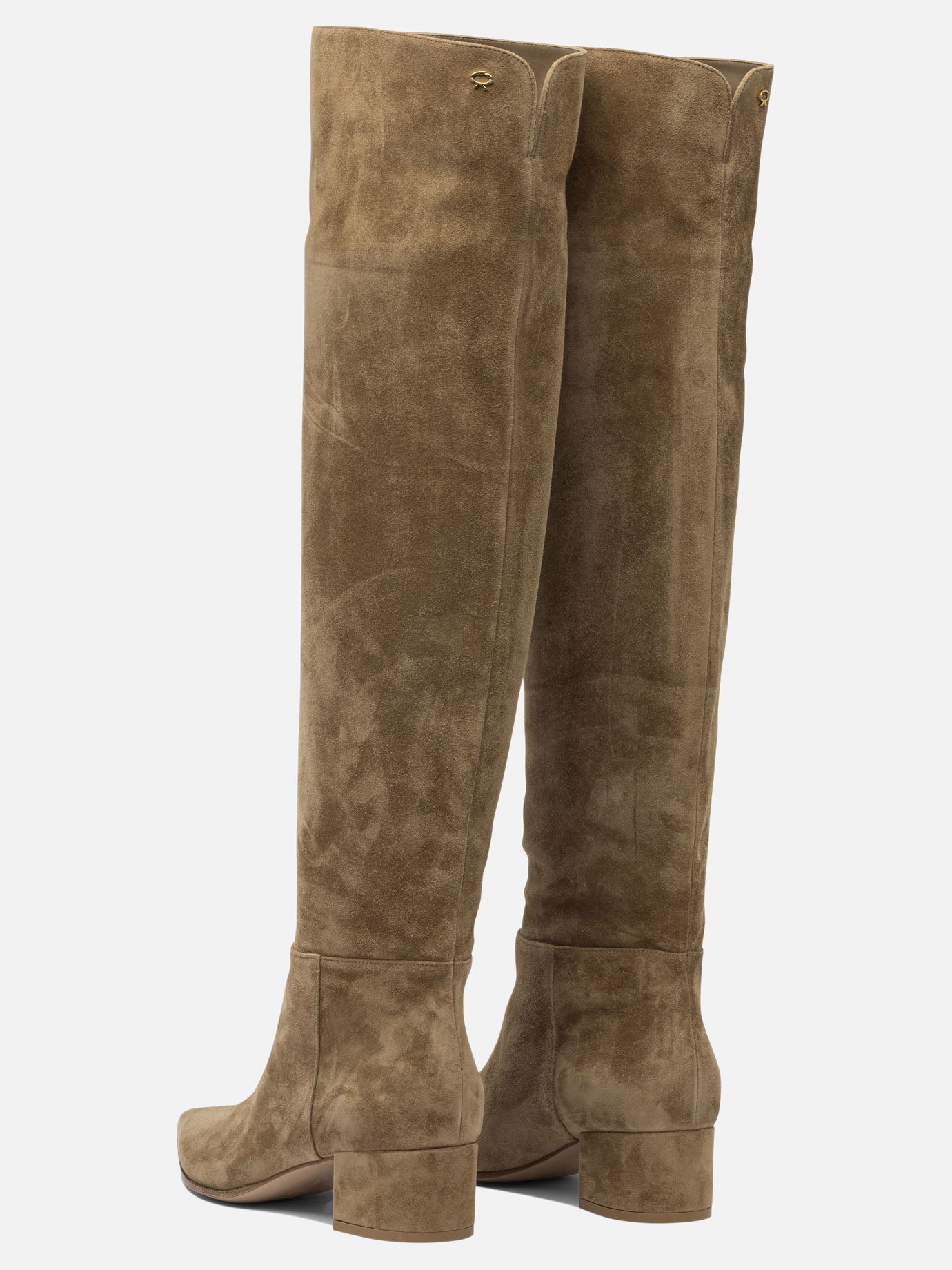 Over the knee 100% suede - 100% leather  Beige - Gianvito Rossi Women | PDP | VIETTI Online Store | thumbnail_4