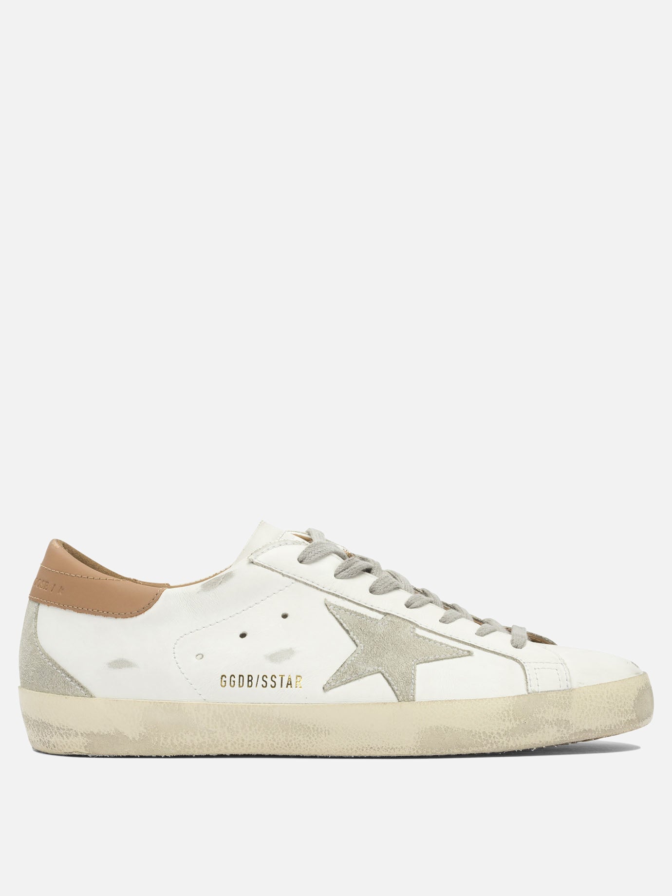 Low top sneakers 100% leather - 100% rubber  White - Golden Goose Men | PDP | VIETTI Online Store | thumbnail