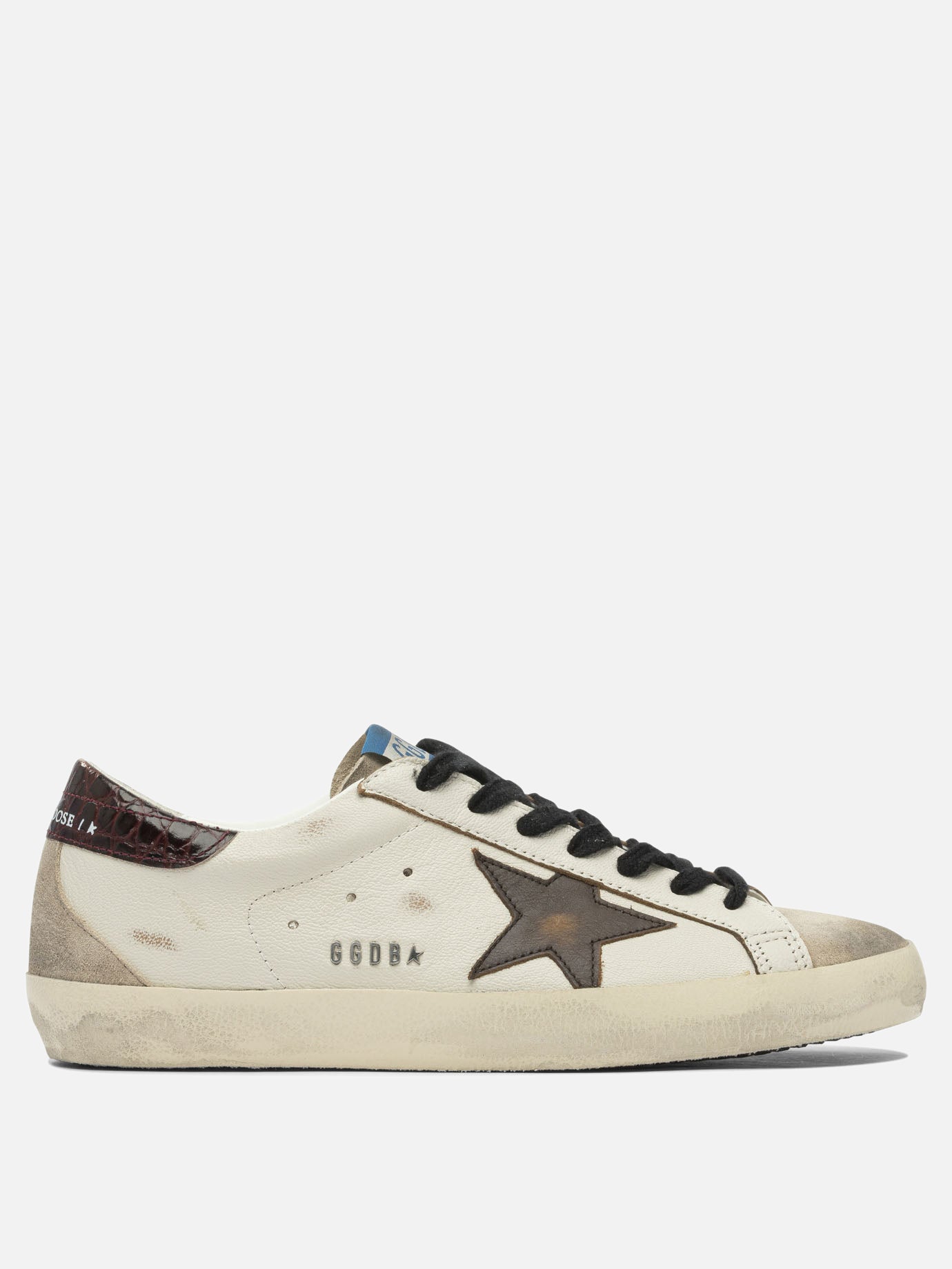 Low top sneakers 61% goat leather 39% cow leather - 100% rubber  White - Golden Goose Men | PDP | VIETTI Online Store | Zoom-Modal
