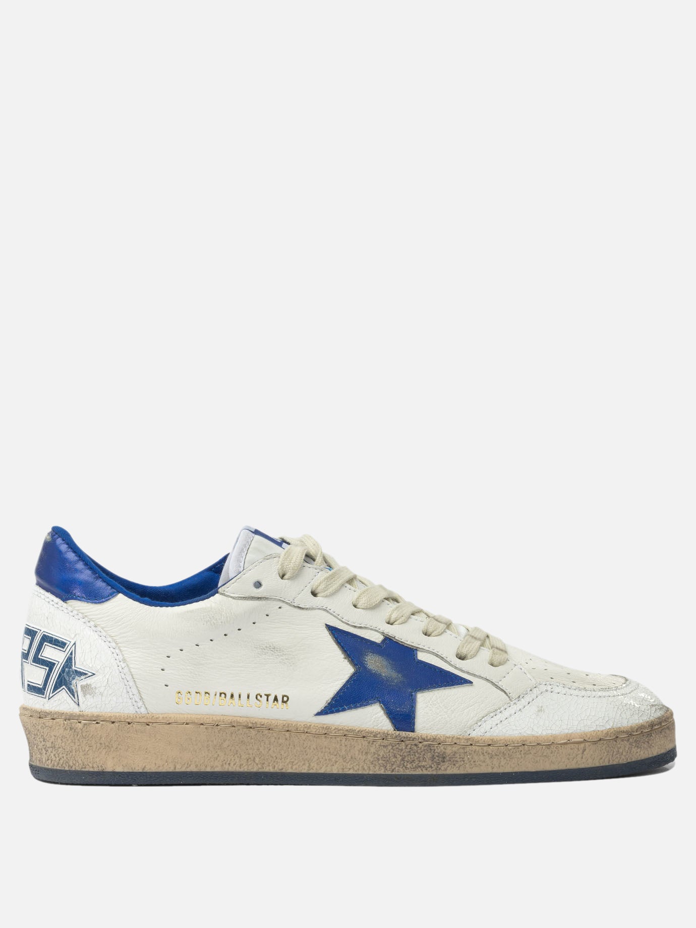 Sneaker basse 66% goat leather 19% cow leather 8% polyamide 7% ovine leather - 100% rubber  Blu - Golden Goose Uomo | PDP | VIETTI Online Store | Zoom-Modal
