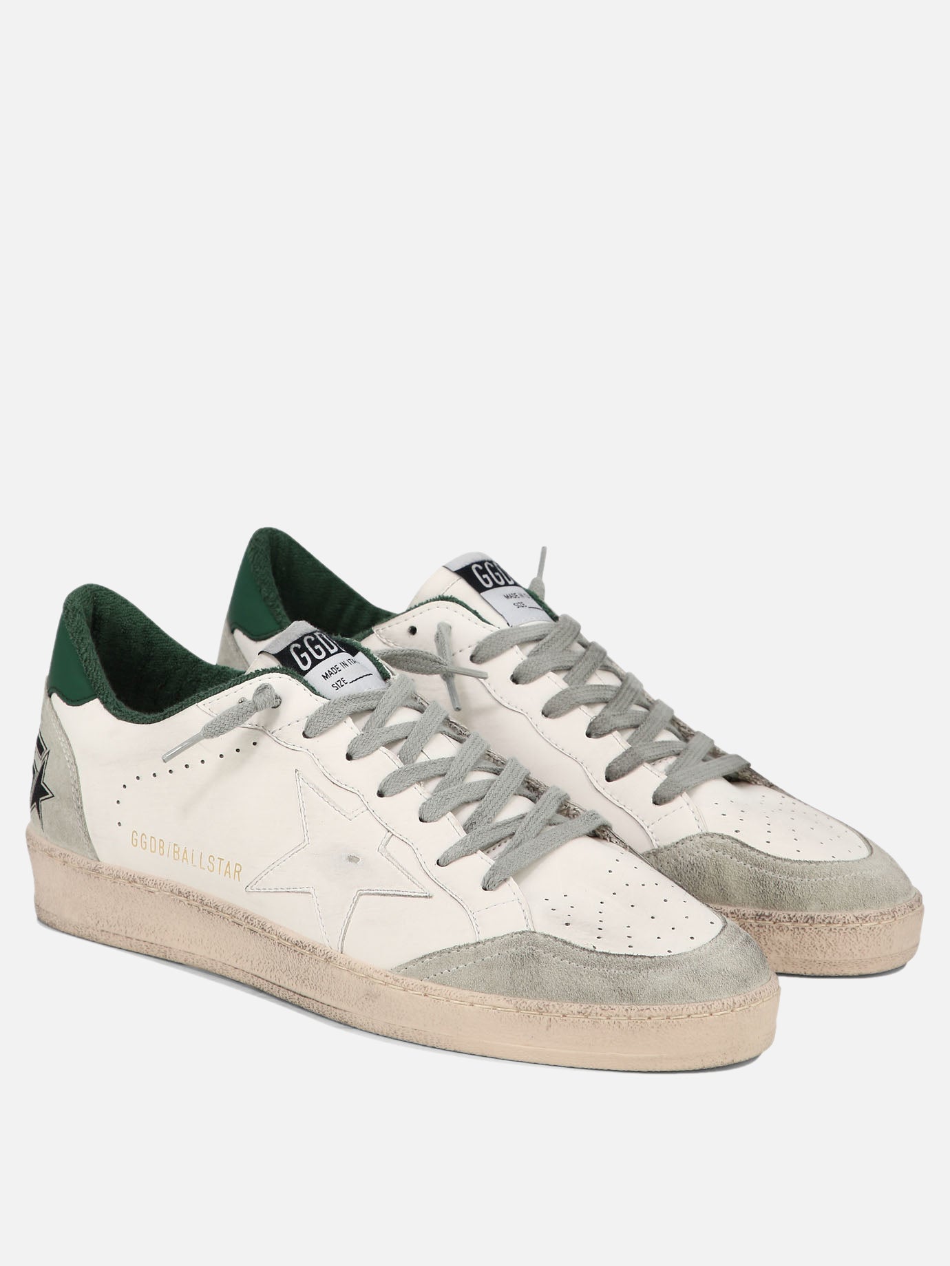 Sneaker basse 38% polyurethane 23% cow leather 22% cotton 17% cellulosa - 100% rubber  Bianco - Golden Goose Uomo | PDP | VIETTI Online Store | thumbnail_2
