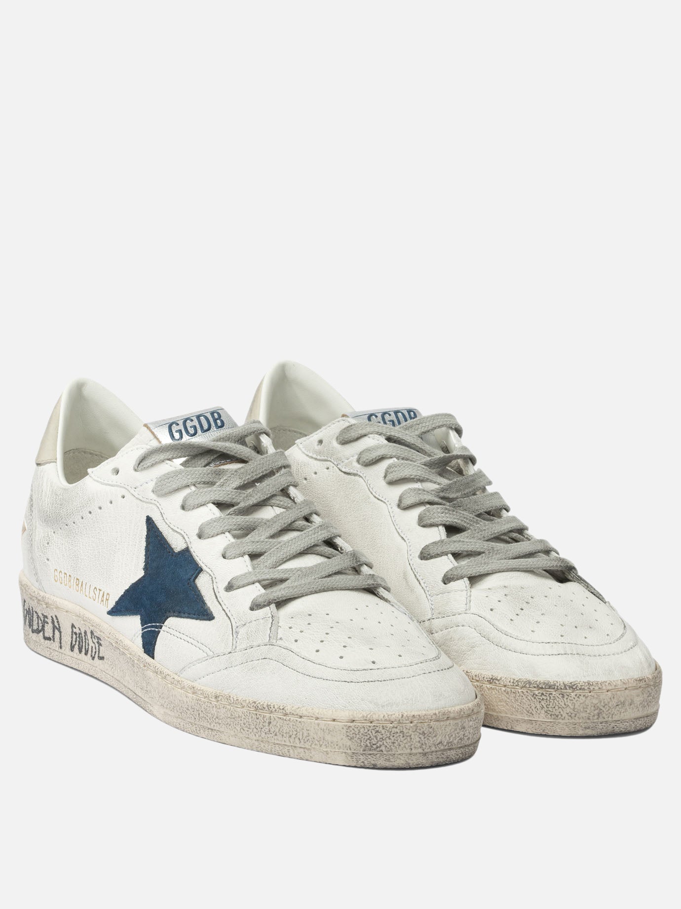 Sneaker basse 93% goat leather 7% cow leather - 100% rubber  Bianco - Golden Goose Uomo | PDP | VIETTI Online Store | thumbnail_2