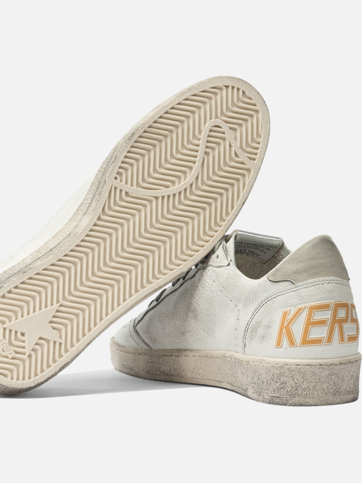 Sneaker basse 93% goat leather 7% cow leather - 100% rubber  Bianco - Golden Goose Uomo | PDP | VIETTI Online Store | thumbnail_5