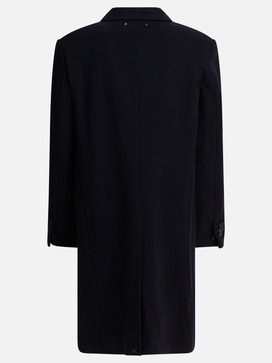 Long coats Solid colour  Blue - Golden Goose Men | PDP | VIETTI Online Store | 2
