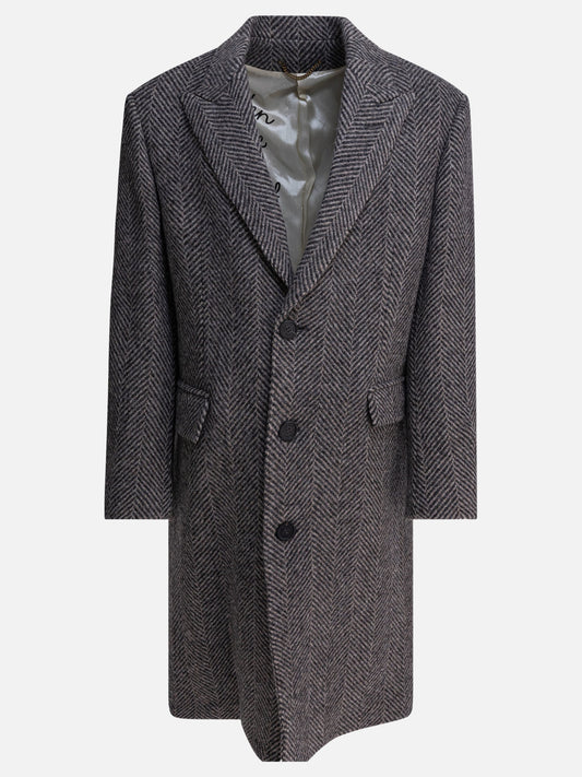 Long coats Herringbone  Grey - Golden Goose Men | PLP | VIETTI Online Store 
