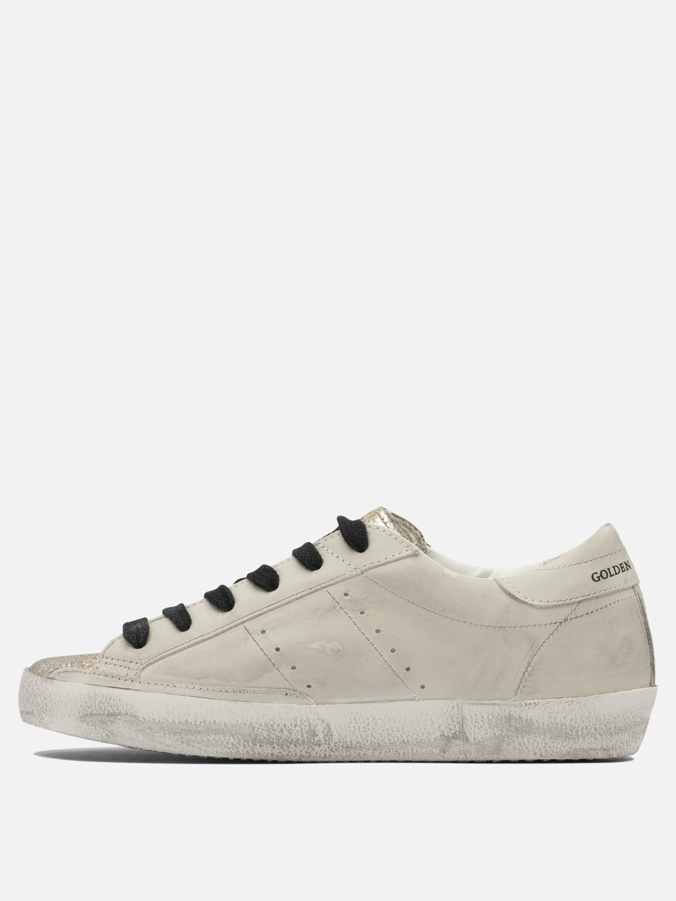 Low top sneakers 75% cow leather 18% polyester 7% cotton - 100% rubber  Beige - Golden Goose Women | PDP | VIETTI Online Store | thumbnail_3