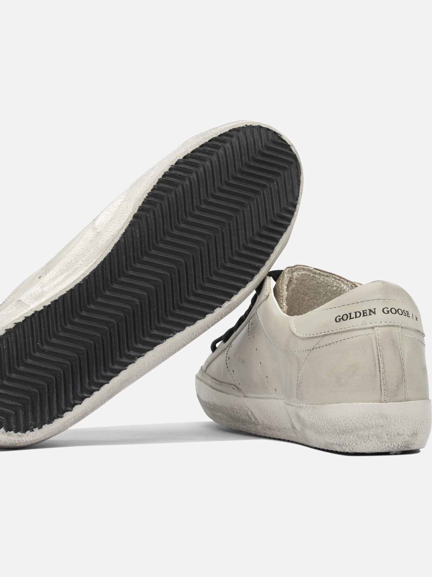Low top sneakers 75% cow leather 18% polyester 7% cotton - 100% rubber  Beige - Golden Goose Women | PDP | VIETTI Online Store | thumbnail_5