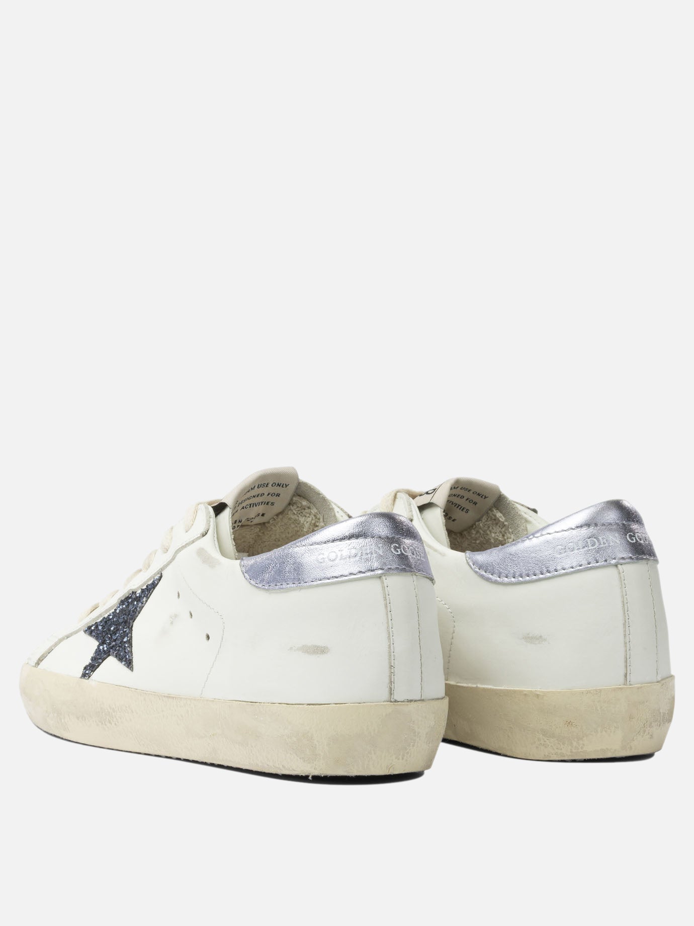 Low top sneakers 73% cow leather 22% cotton 3% ovine leather - 100% rubber  White - Golden Goose Women | PDP | VIETTI Online Store | thumbnail_4