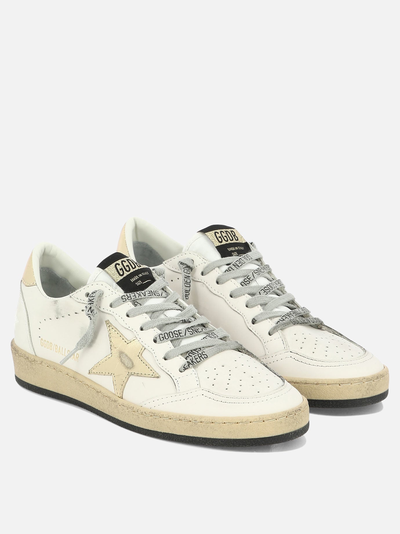 Sneaker basse 92% cow leather 8% polyamide - 100% rubber  Bianco - Golden Goose Donna | PDP | VIETTI Online Store | thumbnail_2