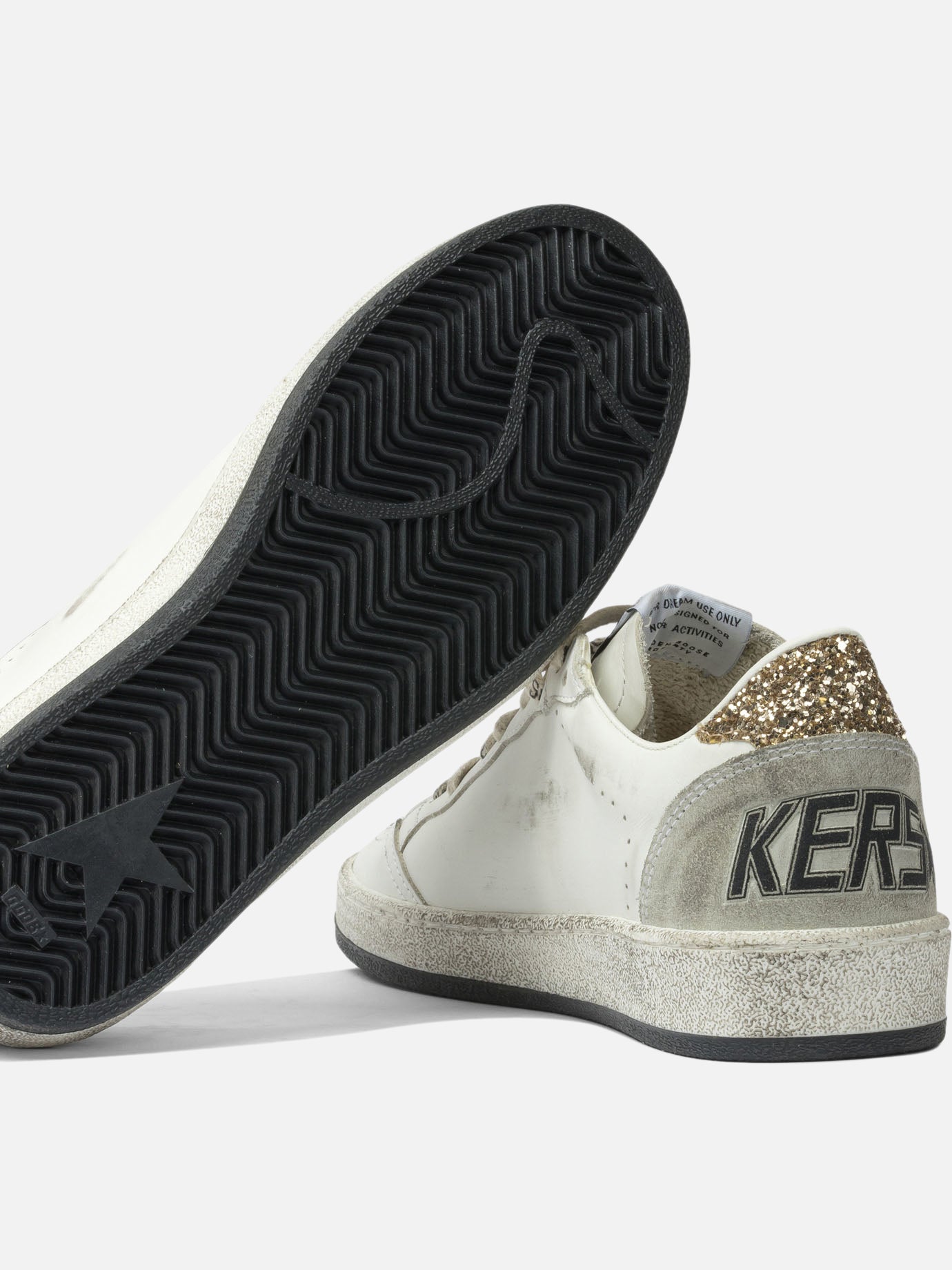 Sneaker basse 92% cow leather 5% polyethylene 3% cotton - 100% rubber  Bianco - Golden Goose Donna | PDP | VIETTI Online Store | thumbnail_5