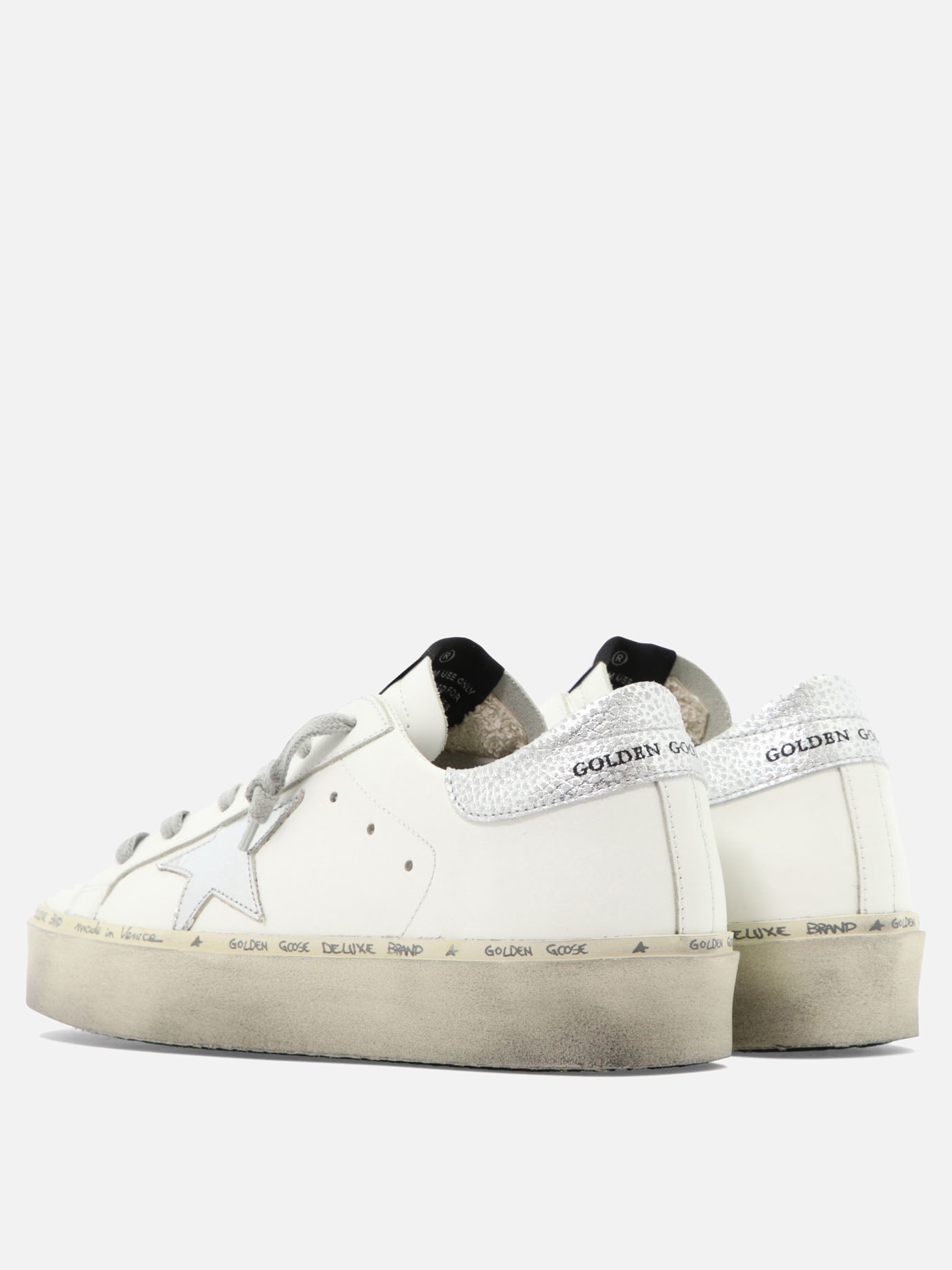 Sneaker basse 95% cow leather 5% goat leather - 100% rubber  Bianco - Golden Goose Donna | PDP | VIETTI Online Store | thumbnail_4
