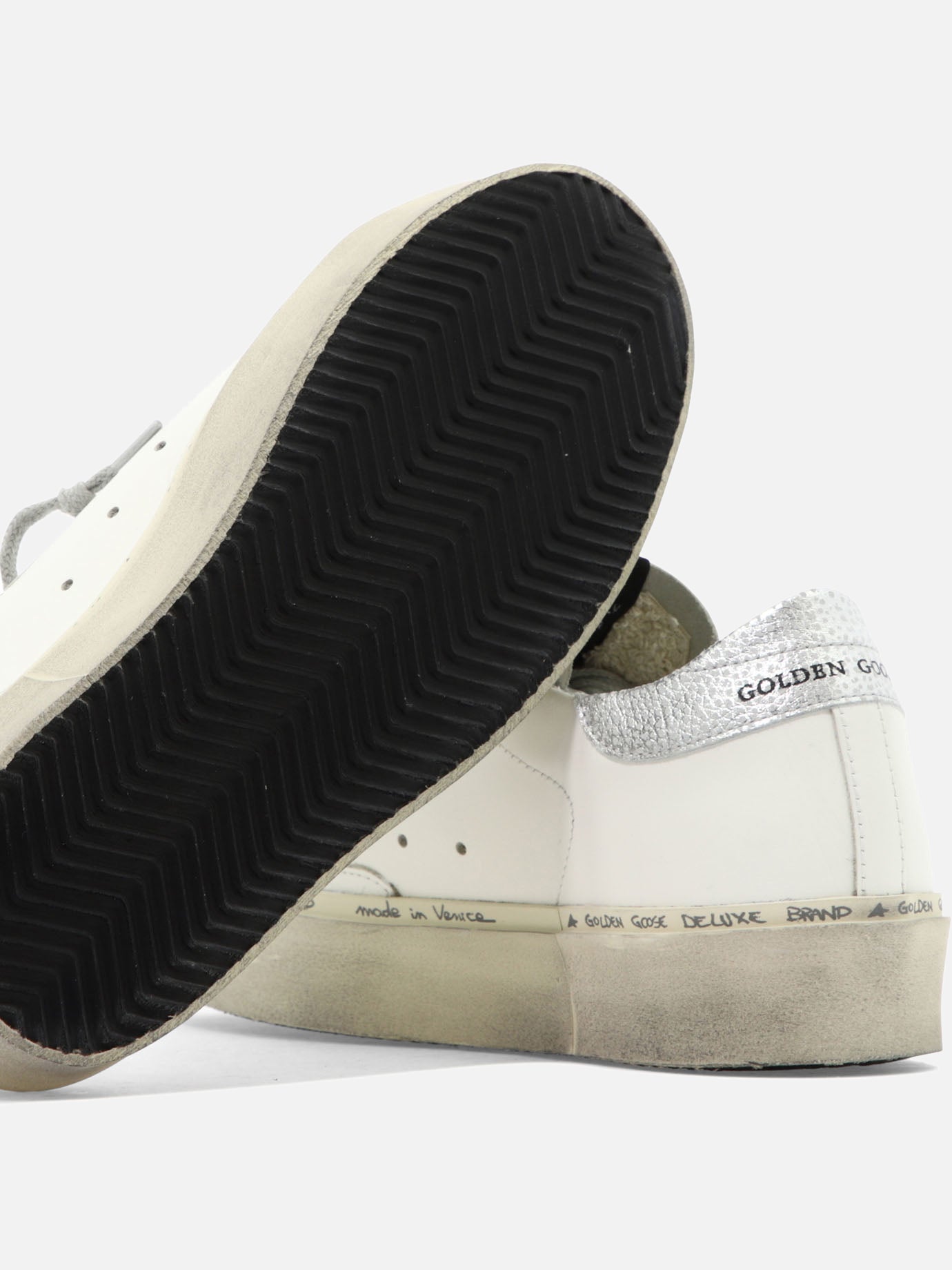 Sneaker basse 95% cow leather 5% goat leather - 100% rubber  Bianco - Golden Goose Donna | PDP | VIETTI Online Store | thumbnail_5