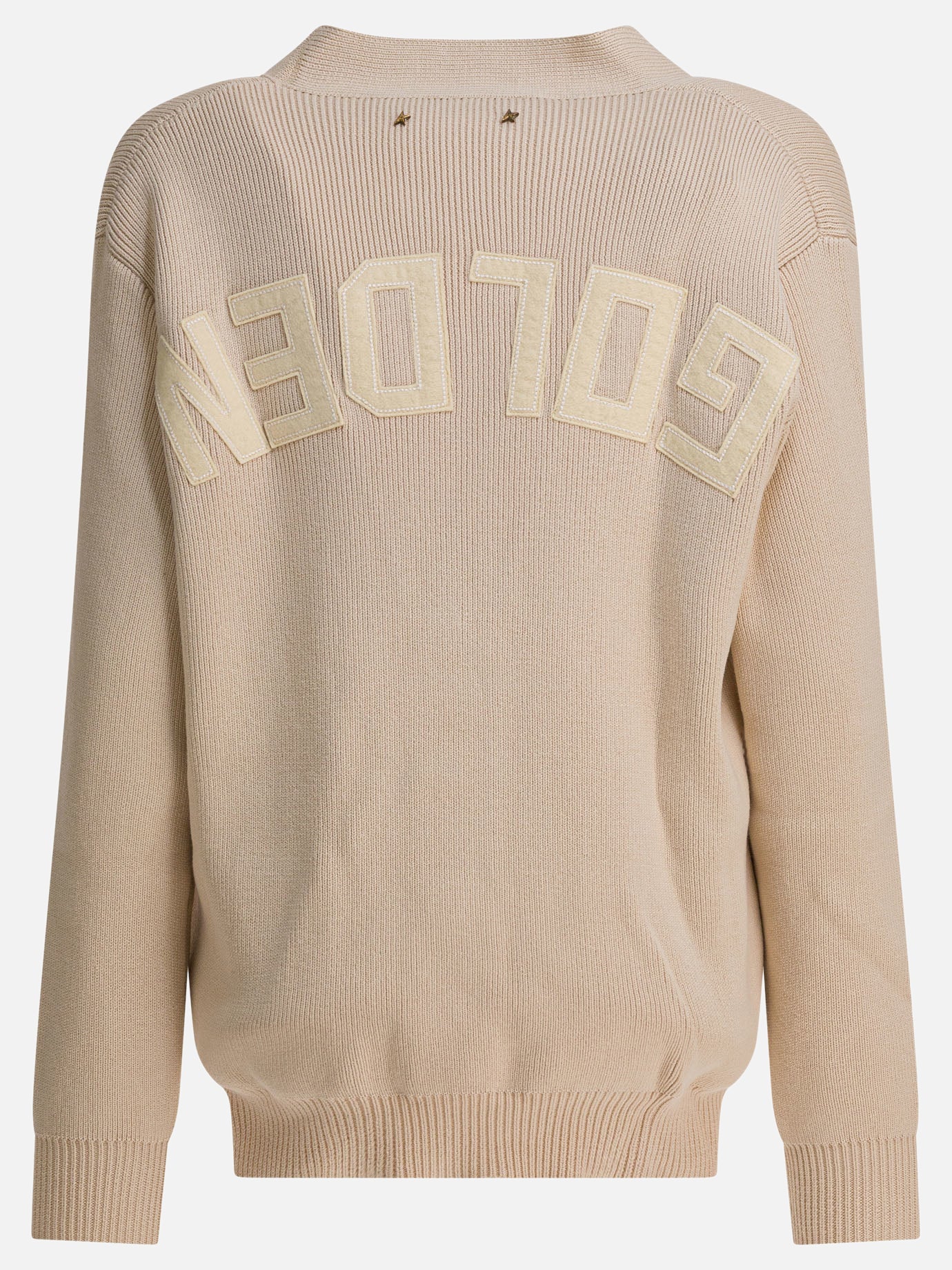 Cardigans Solid colour  Beige - Golden Goose Women | PDP | VIETTI Online Store | thumbnail_2
