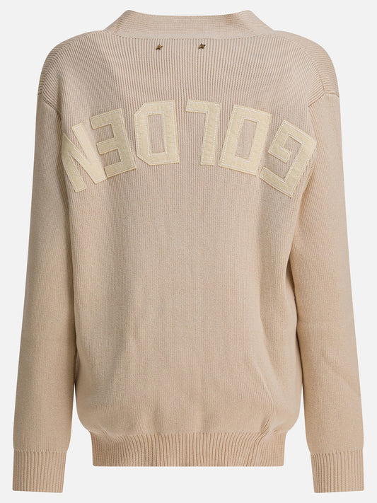 Cardigans Solid colour  Beige - Golden Goose Women | PLP | VIETTI Online Store | 2
