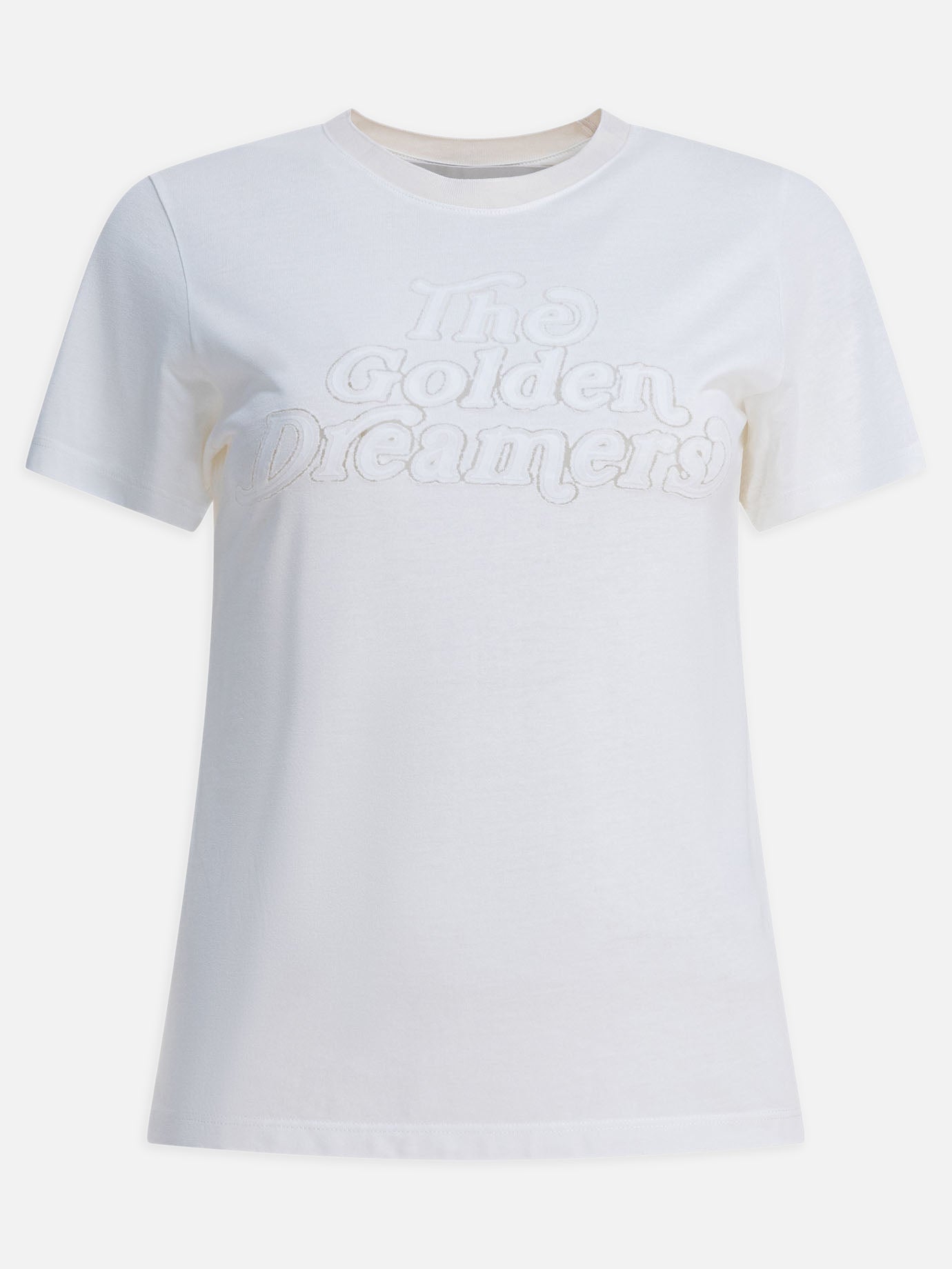 T-shirt girocollo Print  Bianco - Golden Goose Donna | PDP | VIETTI Online Store | thumbnail