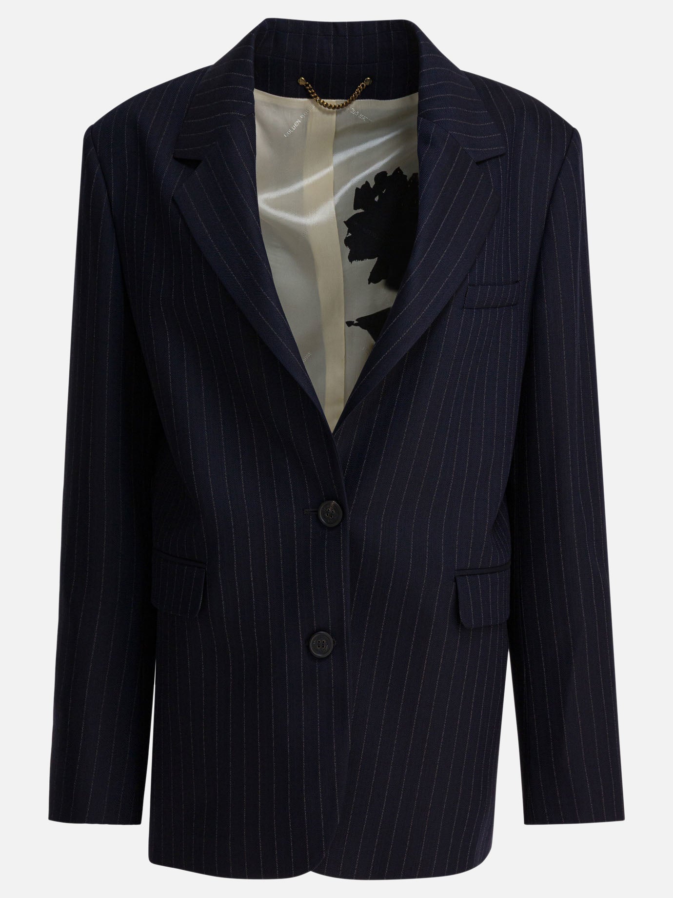 Blazer Pinstriped  Blu - Golden Goose Donna | PDP | VIETTI Online Store | thumbnail
