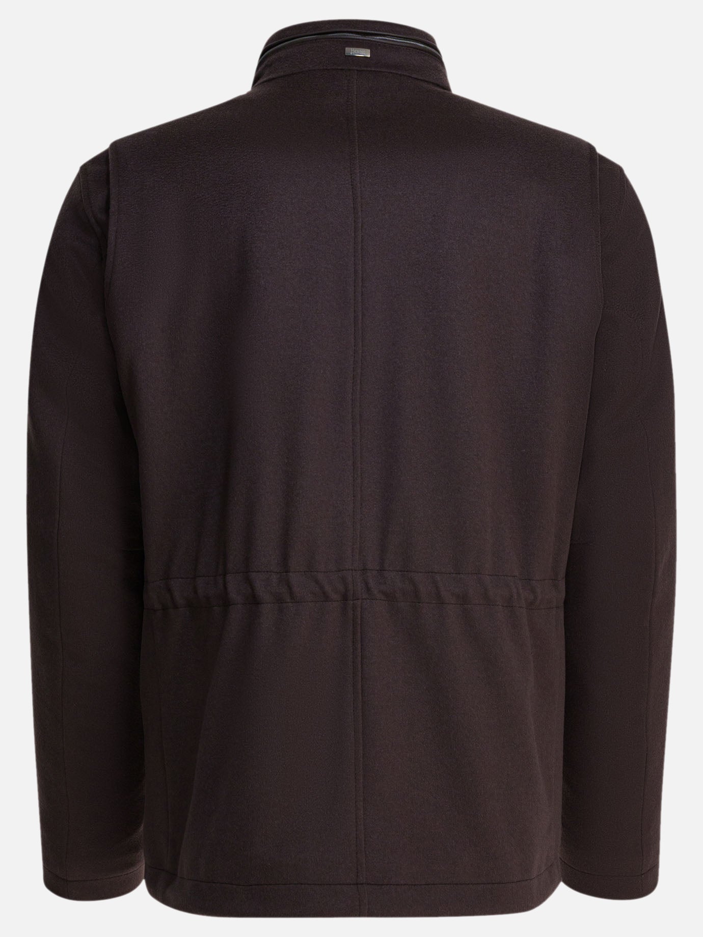 Short coats Solid colour  Brown - Herno Men | PDP | VIETTI Online Store | Zoom-Modal_2
