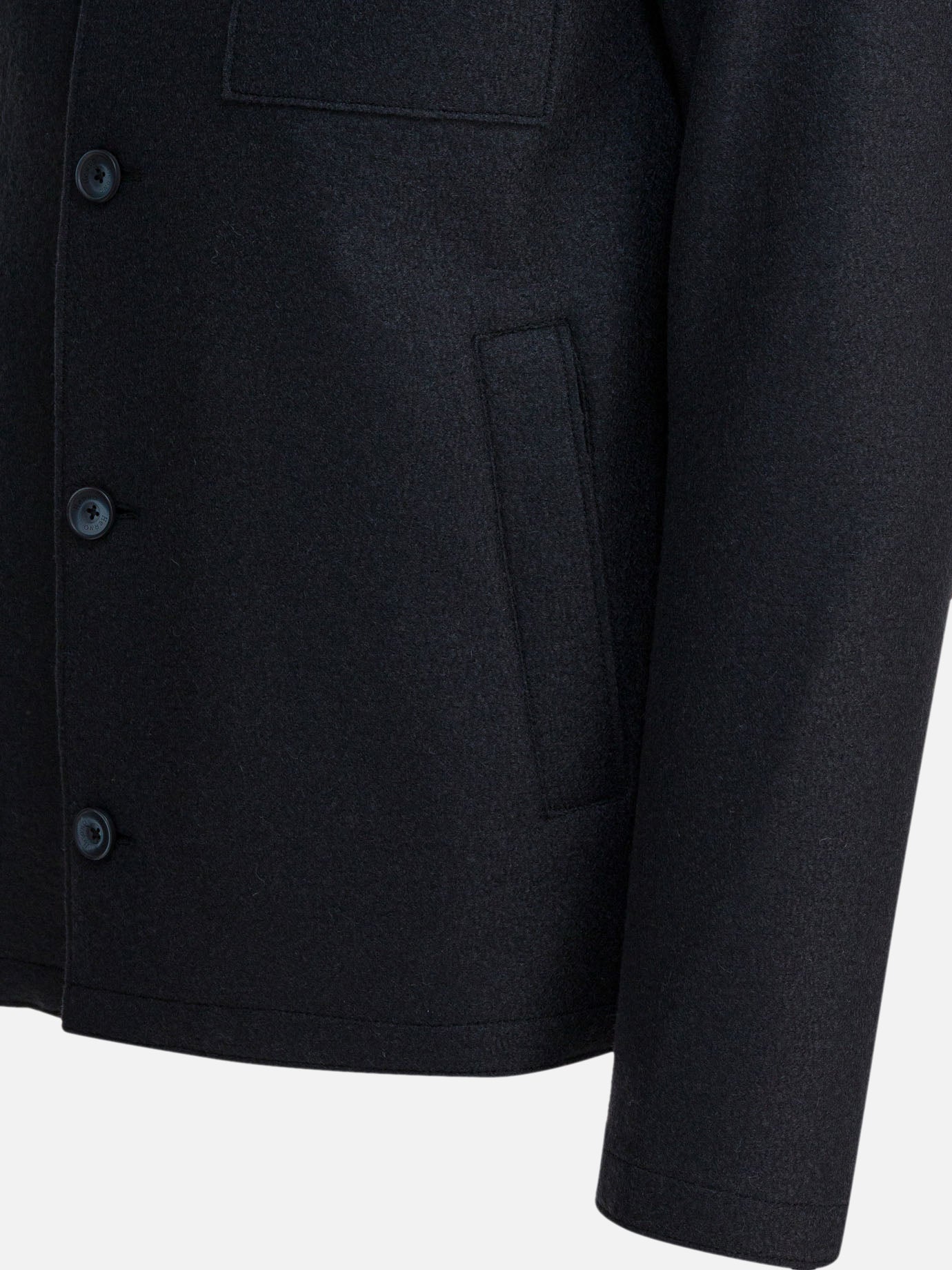 Overshirt jackets Solid colour  Blue - Herno Men | PDP | VIETTI Online Store | thumbnail_4