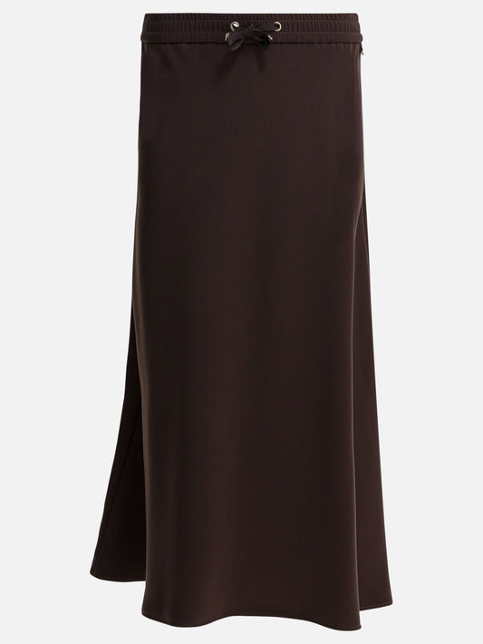 Midi skirts Solid colour  Brown - Herno Women | PDP | VIETTI Online Store 
