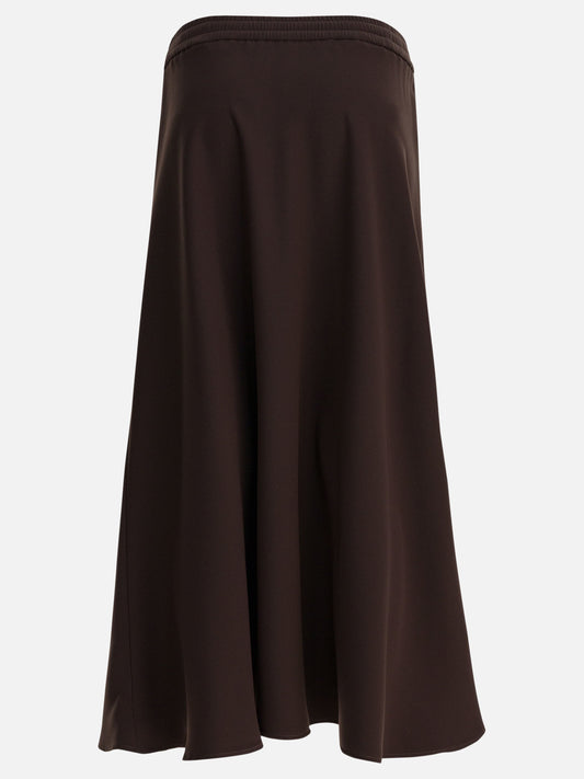 Midi skirts Solid colour  Brown - Herno Women | PDP | VIETTI Online Store | 2
