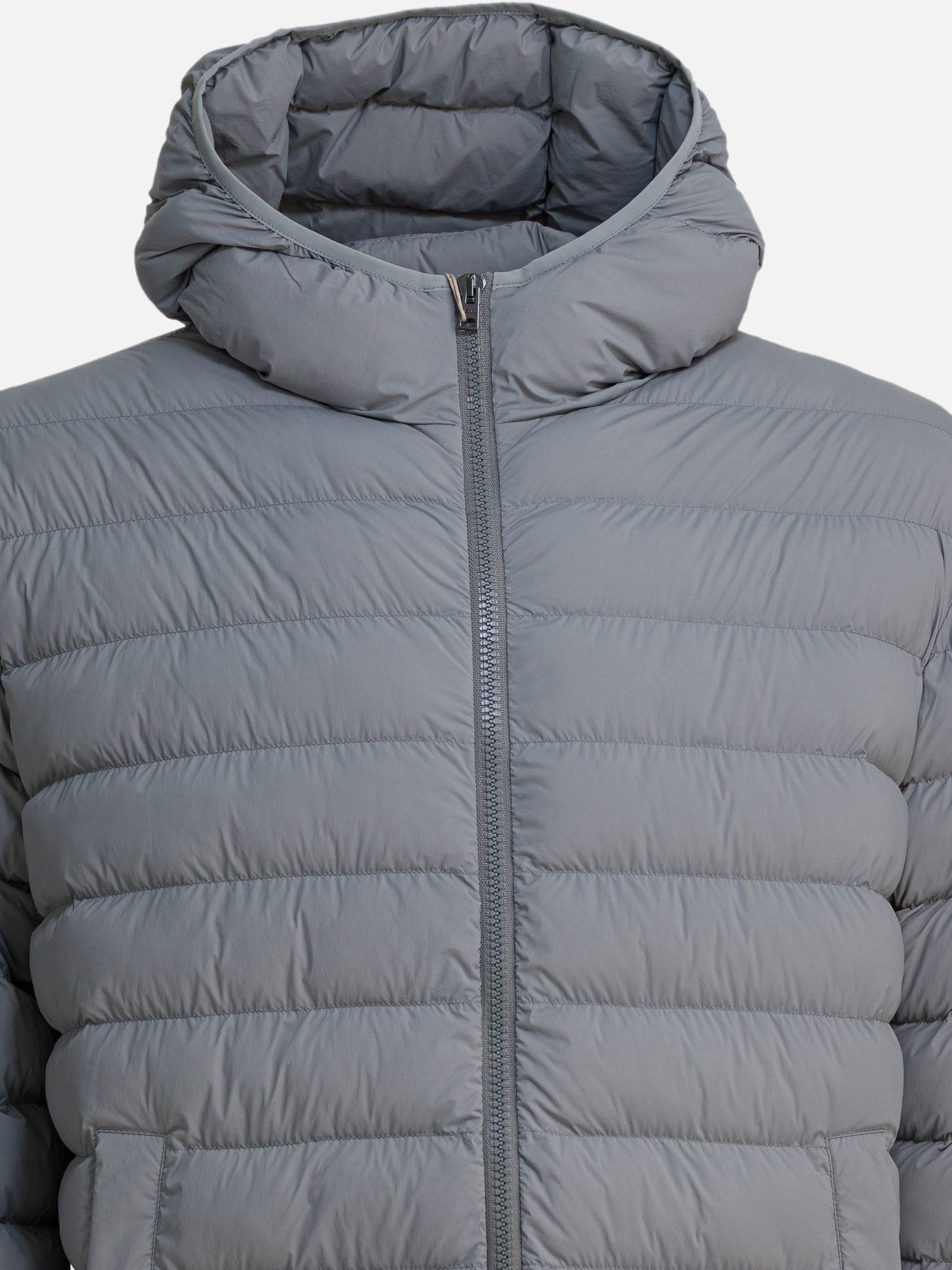 Down jackets Solid colour  Grey - Herno Men | PDP | VIETTI Online Store | thumbnail_3