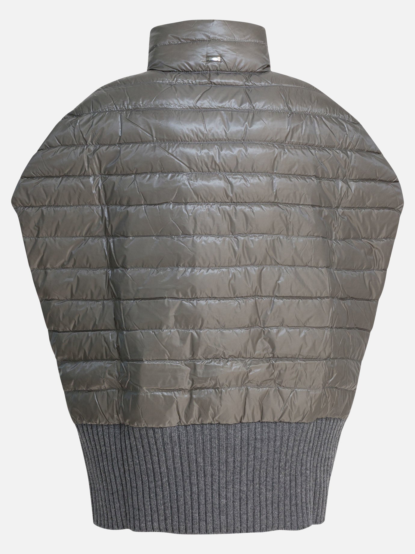 Capes Solid colour  Grey - Herno Women | PDP | VIETTI Online Store | thumbnail_2