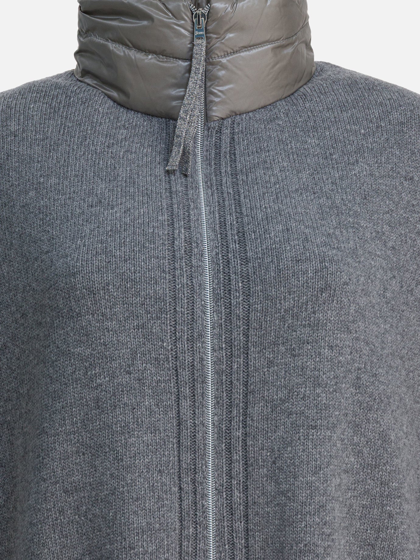 Capes Solid colour  Grey - Herno Women | PDP | VIETTI Online Store | thumbnail_3