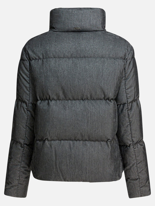 Down jackets Solid colour  Grey - Herno Women | PLP | VIETTI Online Store | 2
