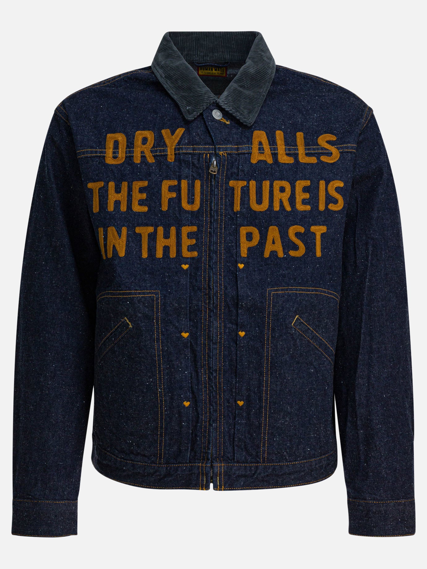Denim jackets Solid colour  Blue - Human Made Men | PDP | VIETTI Online Store | thumbnail