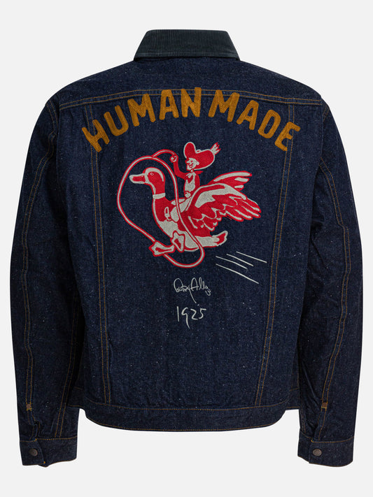 Denim jackets Solid colour  Blue - Human Made Men | PLP | VIETTI Online Store | 2
